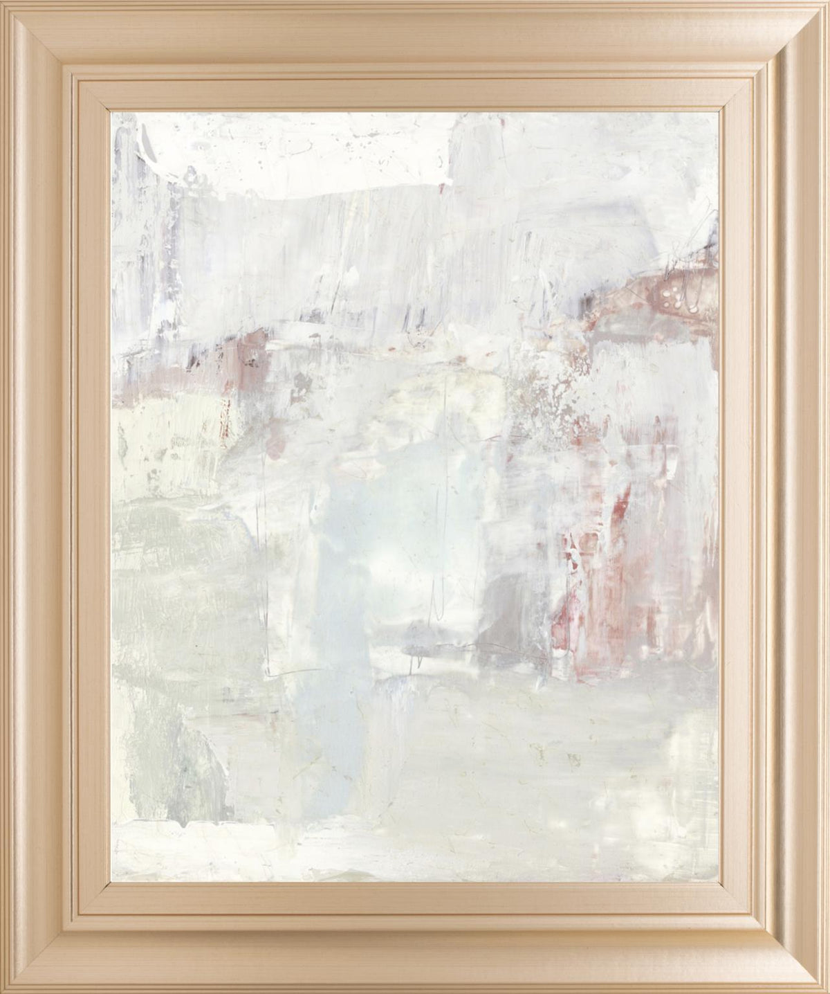 22x26 Barely There II By Victoria Borges - Silver