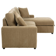 Pastrana Upholstered Sleeper Sectional Sofa RAF Chaise