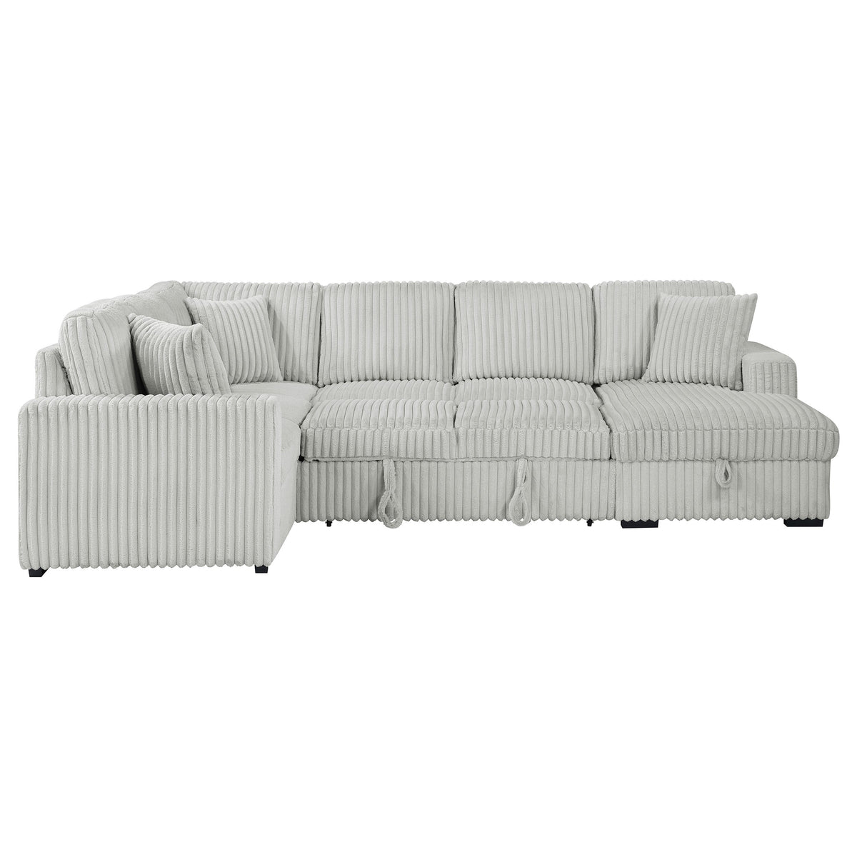 Devonshire Sleeper Sectional Sofa Storage Chaise