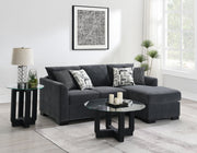 Storey Upholstered Sleeper Sectional Chaise Sofa
