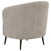 Ellorie Upholstered Curved Sofa Set Beige