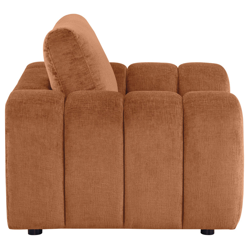 Burnett Chenille Upholstered Accent Chair
