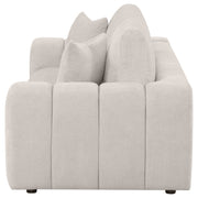 Burnett Chenille Upholstered Wide Arm Sofa