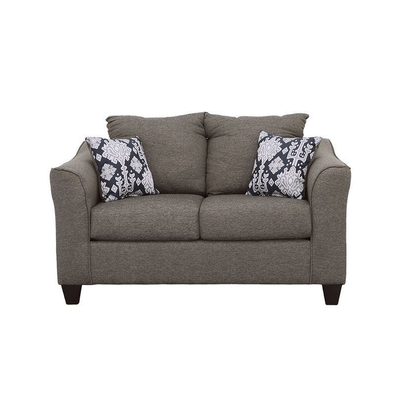 Salizar Upholstered Flared Arm Loveseat
