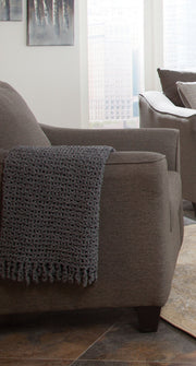 Salizar Upholstered Flared Arm Accent Chair