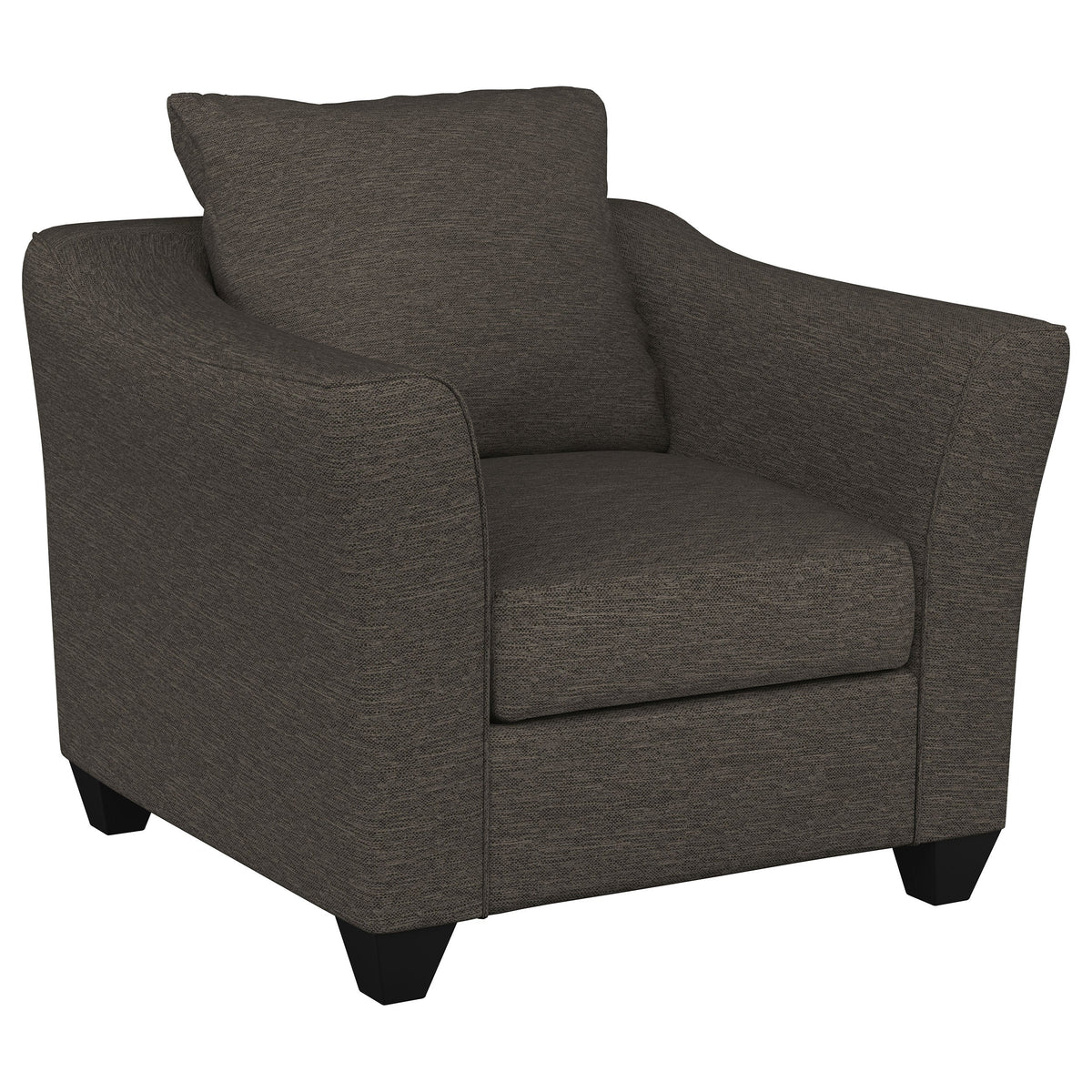 Salizar Upholstered Flared Arm Accent Chair