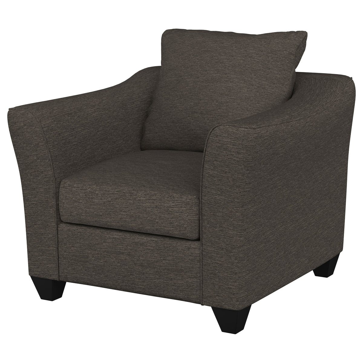 Salizar Upholstered Flared Arm Accent Chair