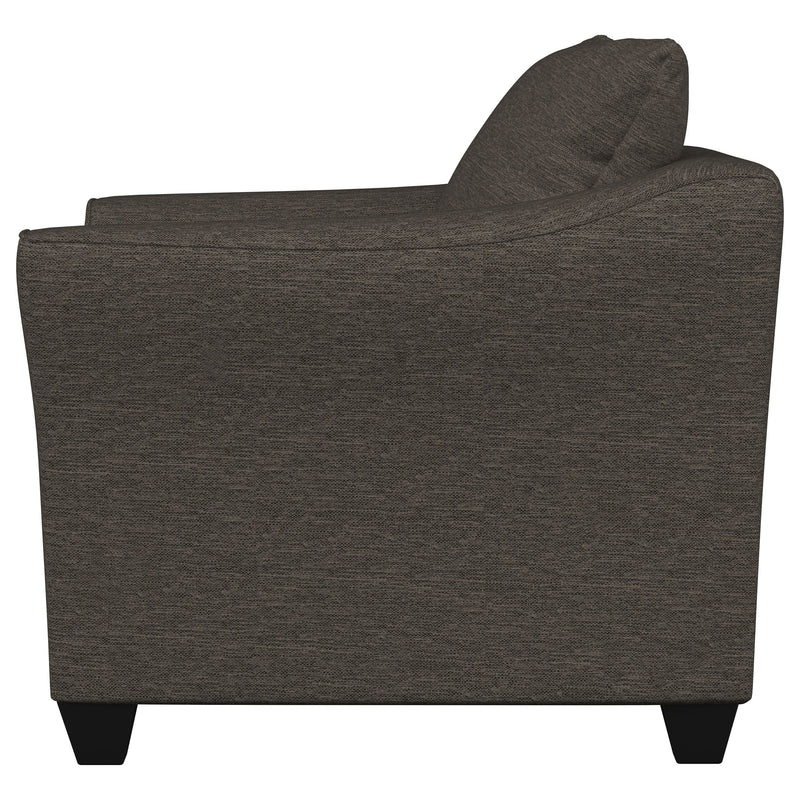 Salizar Upholstered Flared Arm Accent Chair