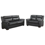 Arabella Upholstered Padded Arm Sofa Set Grey