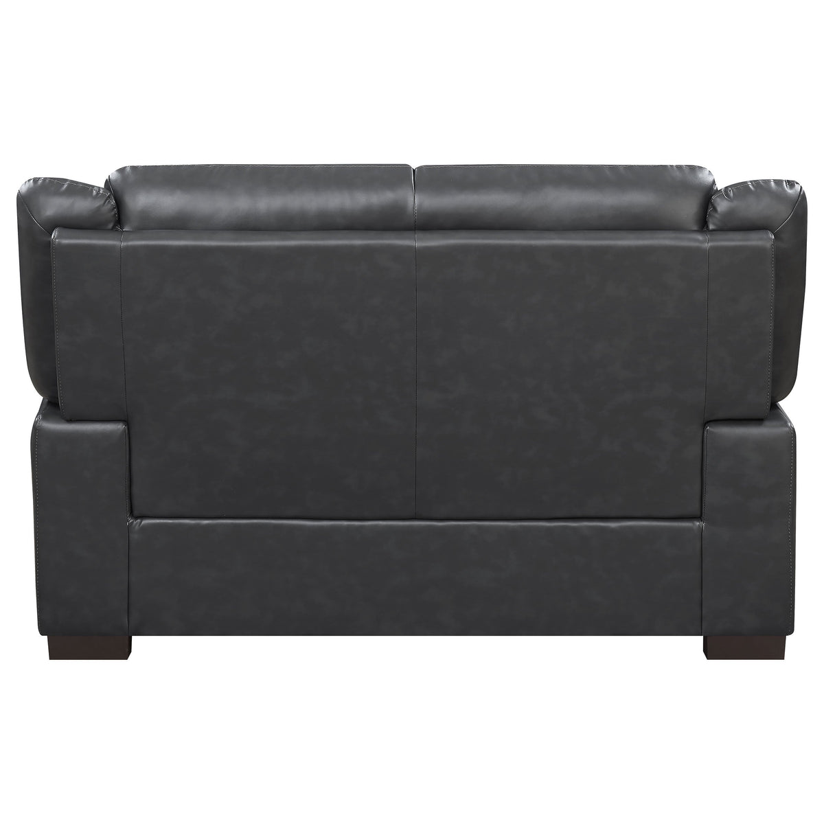 Arabella Upholstered Padded Arm Sofa Set Grey