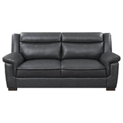 Arabella Upholstered Padded Arm Sofa Set Grey