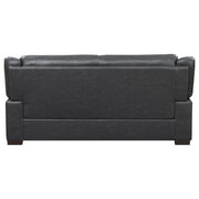 Arabella Upholstered Padded Arm Sofa Set Grey