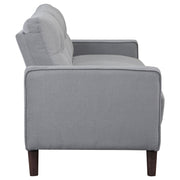Bowen Upholstered Track Arm Tufted Sofa Set