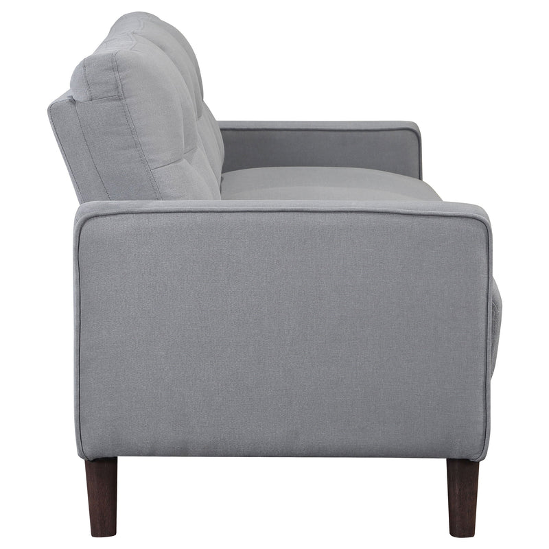 Bowen Upholstered Track Arm Tufted Sofa Set