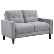Bowen Upholstered Track Arm Tufted Sofa Set