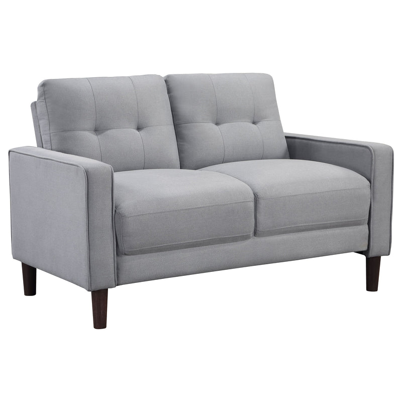 Bowen Upholstered Track Arm Tufted Sofa Set