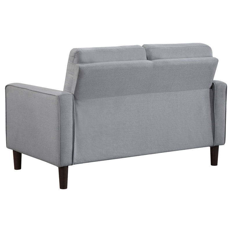 Bowen Upholstered Track Arm Tufted Sofa Set