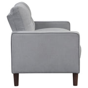 Bowen Upholstered Track Arm Tufted Sofa Set