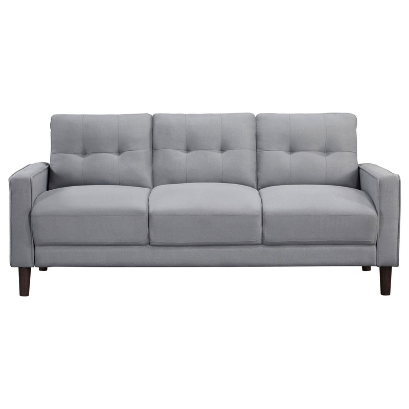 Bowen Upholstered Track Arm Tufted Sofa Set