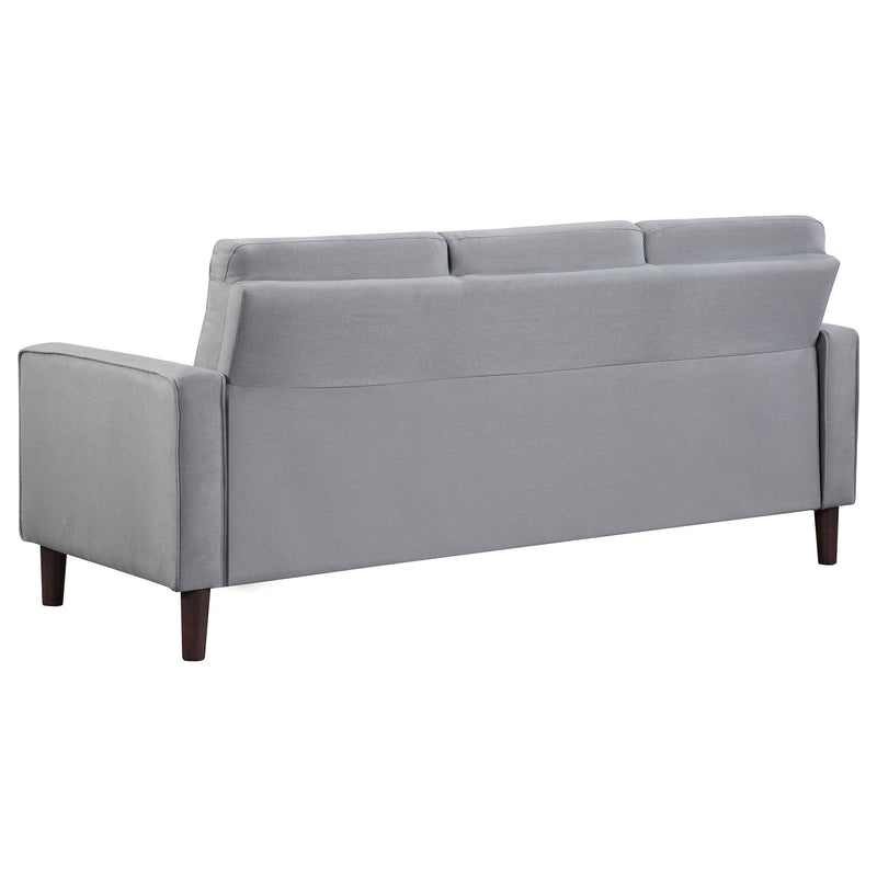 Bowen Upholstered Track Arm Tufted Sofa Set
