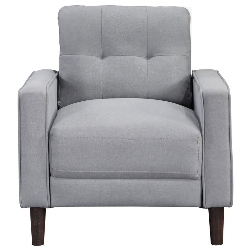 Bowen Upholstered Track Arm Tufted Sofa Set