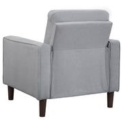 Bowen Upholstered Track Arm Tufted Sofa Set