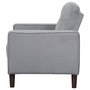 Bowen Upholstered Track Arm Tufted Accent Chair