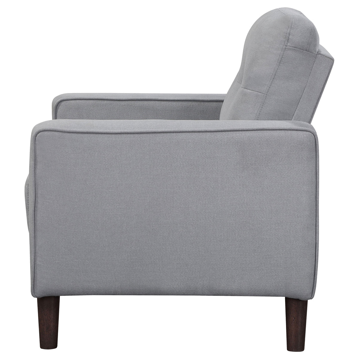 Bowen Upholstered Track Arm Tufted Accent Chair