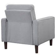 Bowen Upholstered Track Arm Tufted Accent Chair
