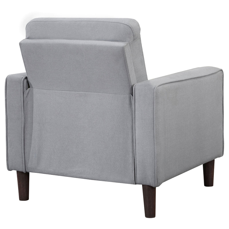 Bowen Upholstered Track Arm Tufted Accent Chair