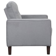 Bowen Upholstered Track Arm Tufted Accent Chair