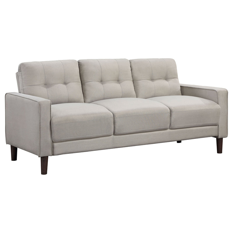 Bowen Upholstered Track Arm Tufted Sofa Set