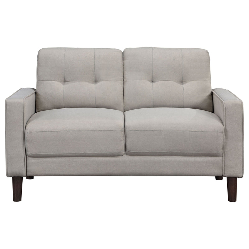 Bowen Upholstered Track Arm Tufted Sofa Set