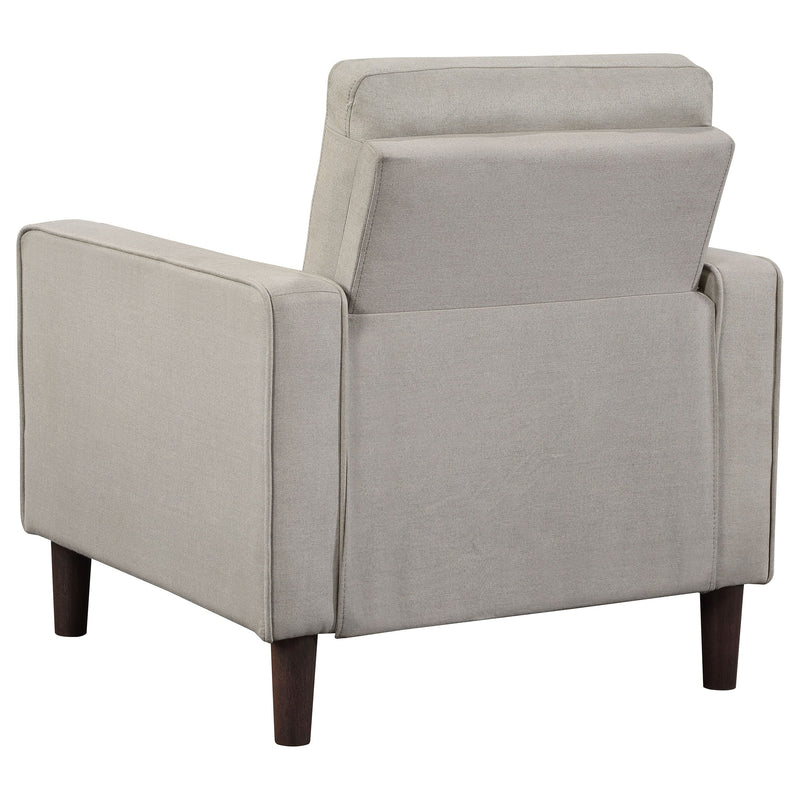 Bowen Upholstered Track Arm Tufted Sofa Set
