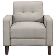 Bowen Upholstered Track Arm Tufted Accent Chair