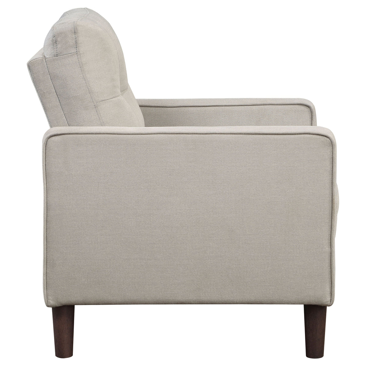 Bowen Upholstered Track Arm Tufted Accent Chair