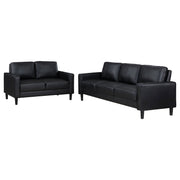 Ruth Upholstered Track Arm Sofa Set