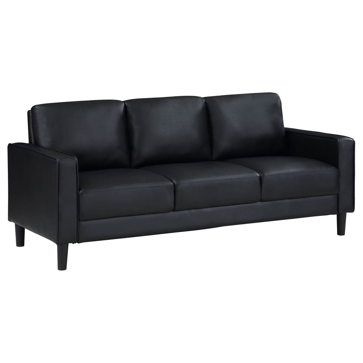 Ruth Upholstered Track Arm Sofa Set