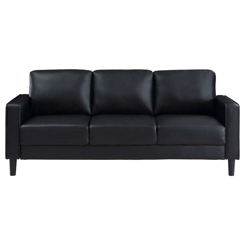 Ruth Upholstered Track Arm Sofa Set