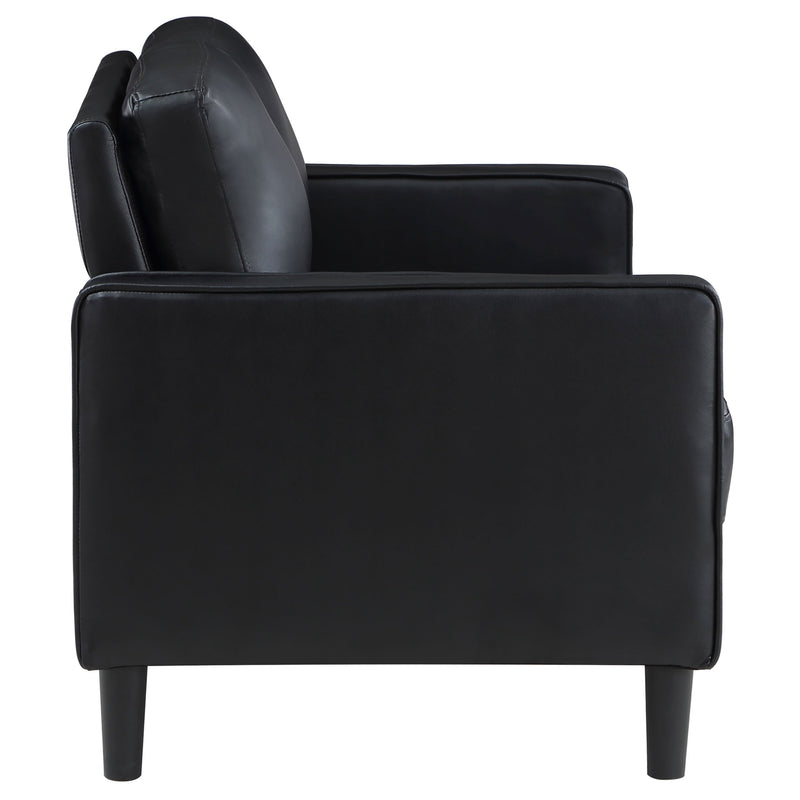 Ruth Upholstered Track Arm Sofa Set