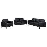 Ruth Upholstered Track Arm Sofa Set