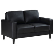 Ruth Upholstered Track Arm Sofa Set