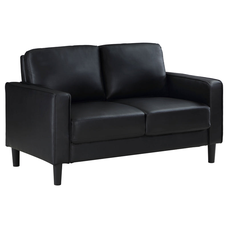 Ruth Upholstered Track Arm Sofa Set