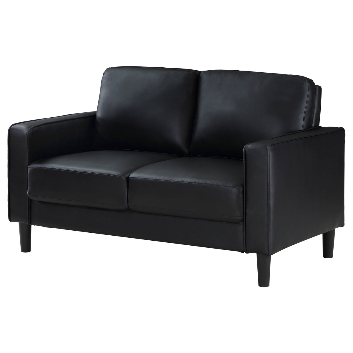 Ruth Upholstered Track Arm Loveseat