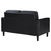 Ruth Upholstered Track Arm Loveseat