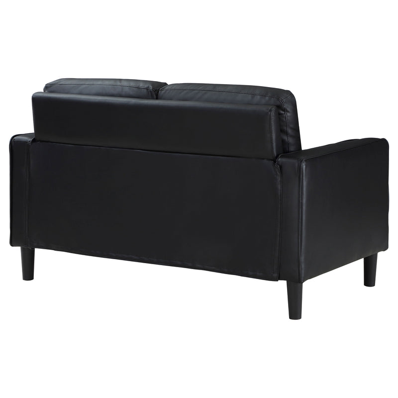 Ruth Upholstered Track Arm Loveseat