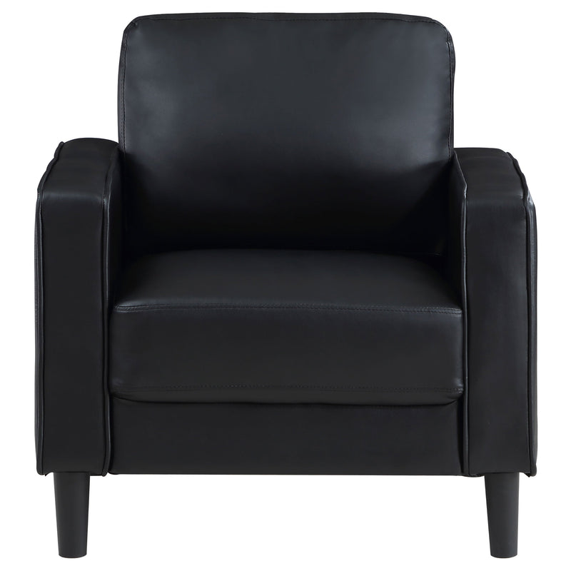 Ruth Upholstered Track Arm Accent Chair