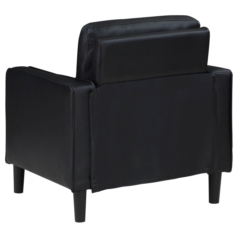 Ruth Upholstered Track Arm Accent Chair