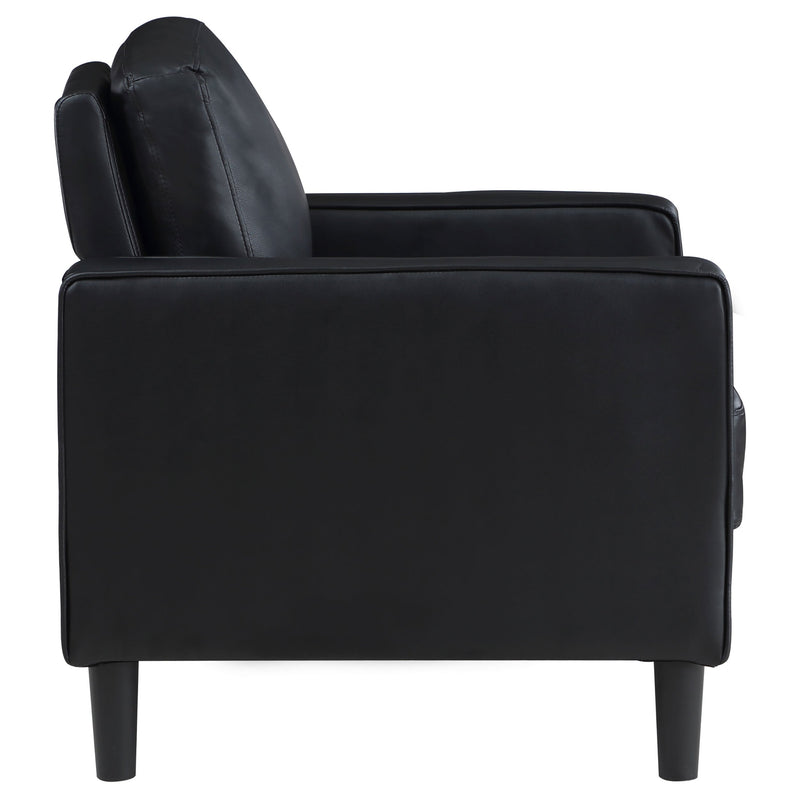 Ruth Upholstered Track Arm Accent Chair