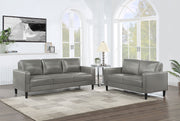 Ruth Upholstered Track Arm Sofa Set